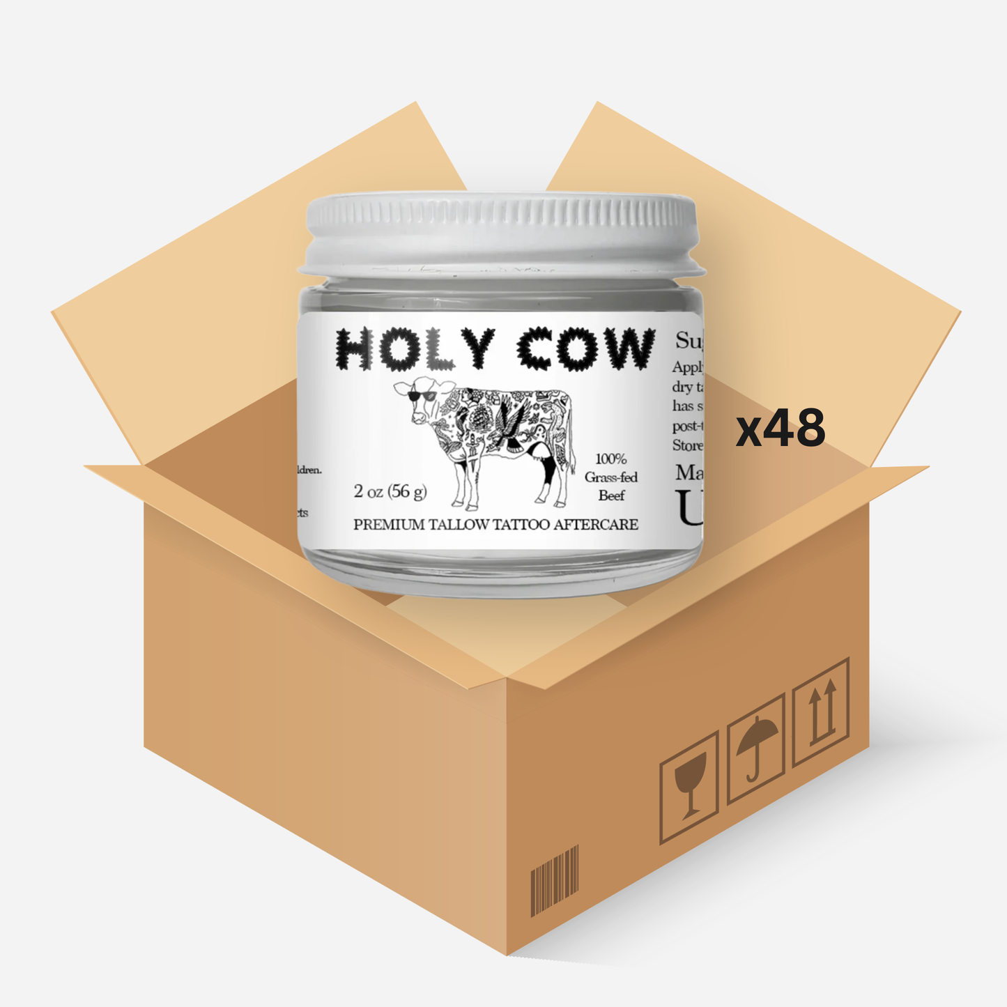 Tallow Tattoo Balm Wholesale 48 Units